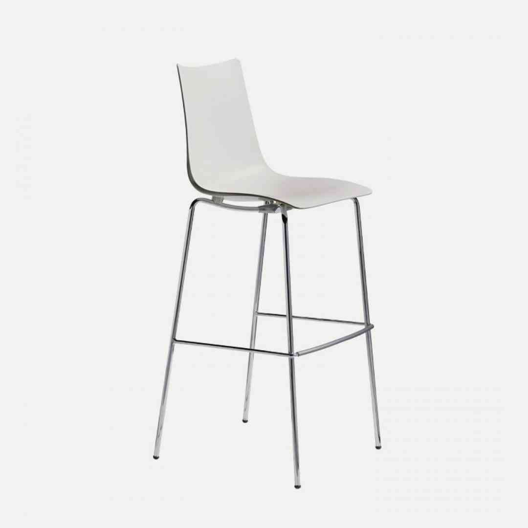 ZEBRA TECNOPOLYMER BARSTOOL