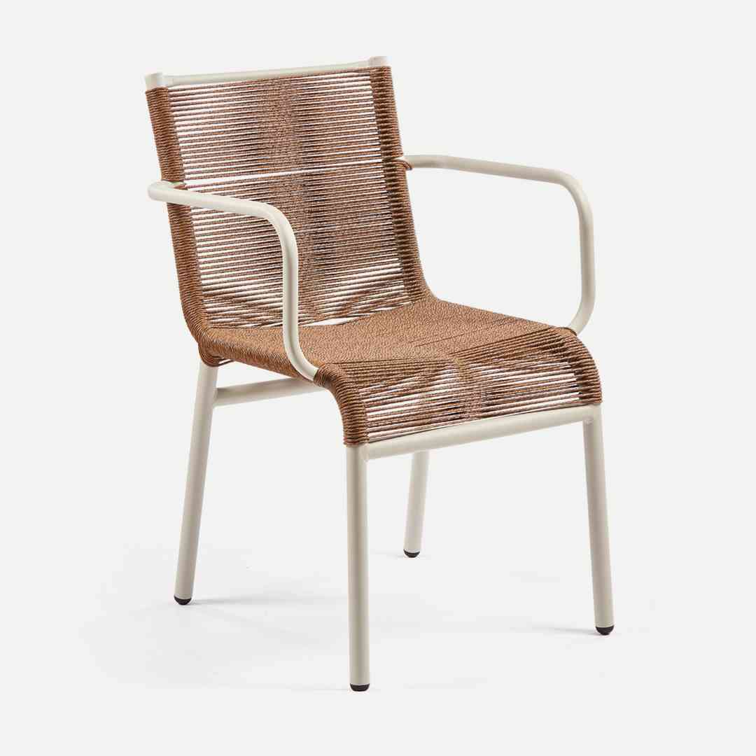 MASSIMO-P-ALU ARMCHAIR