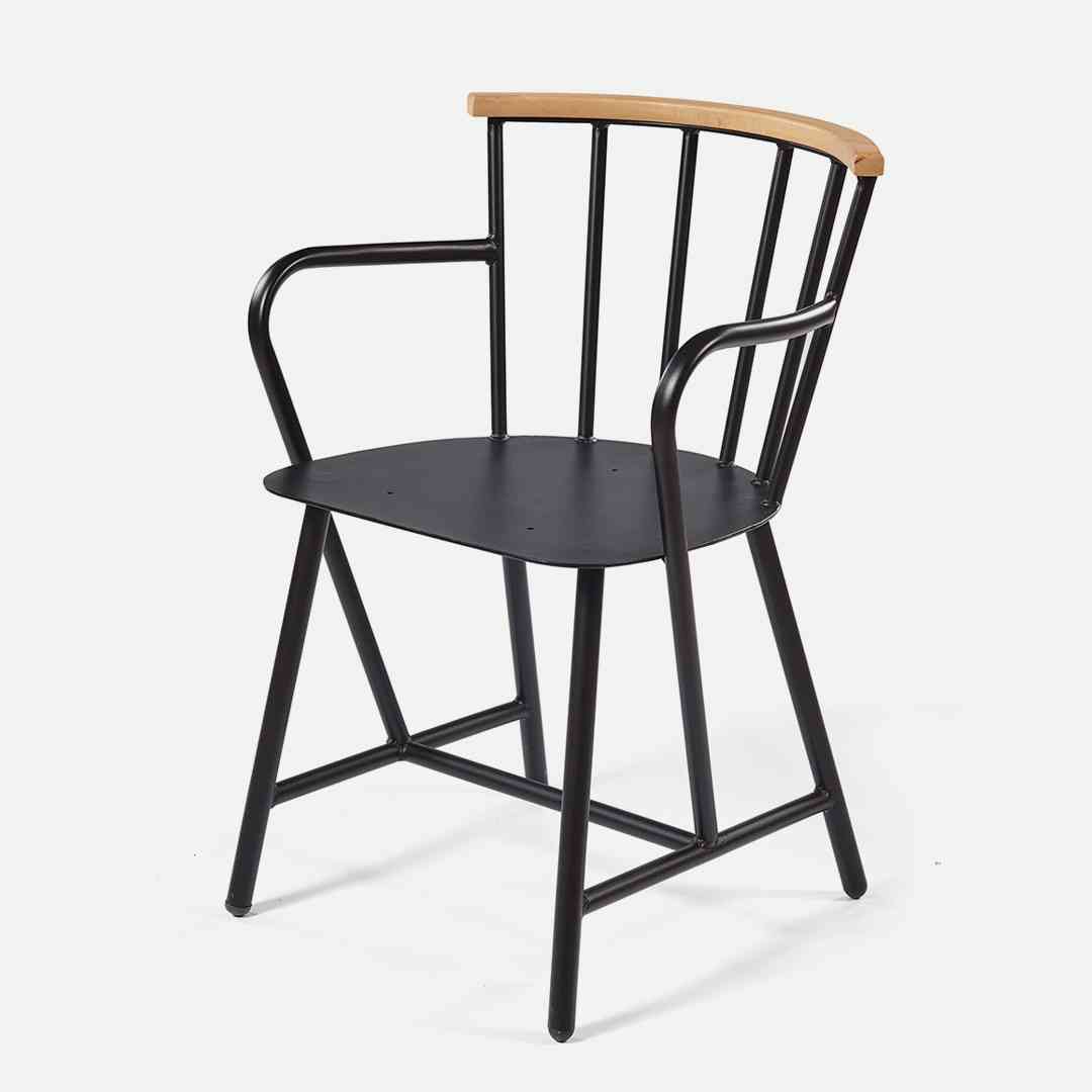 POLIS-Ρ METAL ARMCHAIR