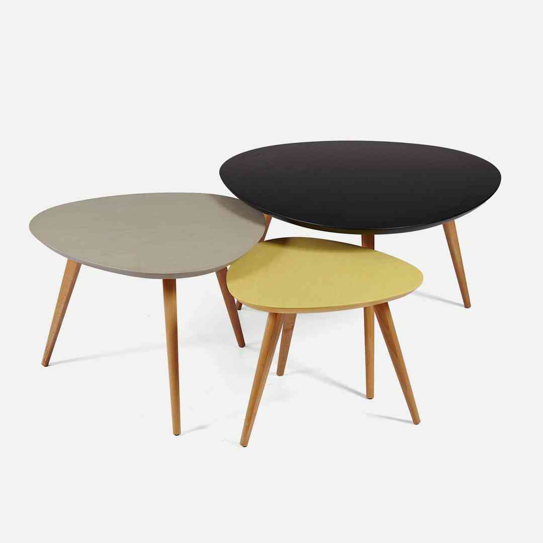 TRILOGY OVAL ΣΕΤ 3 ΤΡΑΠΕΖΙΑ