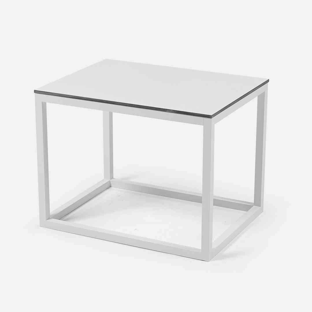 WHITE 1 ALUMINIUM TABLE