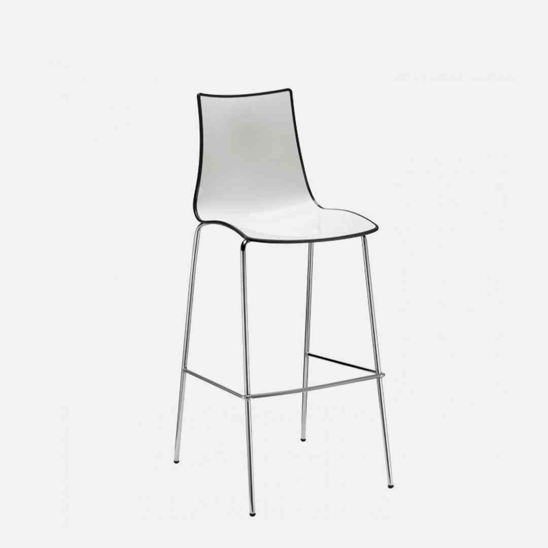 ZEBRA BICOLORE BARSTOOL